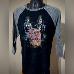 Return of the Living Dead Baseball Tee - XL